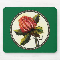 Scarlet Banksia Mouse Mats