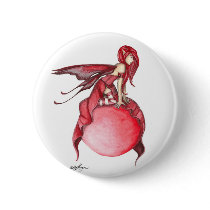 Scarlet Bubble Fairy Button
