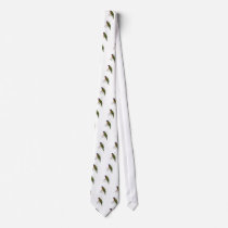Scarlet-Collared Parrakeet by Edward Lear Neck Tie
