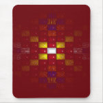 'Scarlet Darkness Descending' mousepad