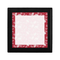 Scarlet Floral Tile Gift Box