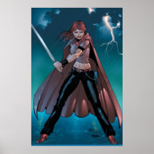 Scarlet Huntress Poster