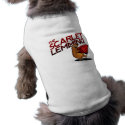 Scarlet Lemming (with title) dog shirt pet clothing by 1889ca Scarlet Lemming (with title) dog shirt pet clothing