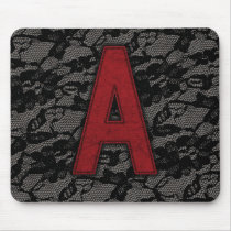 Scarlet Letter A Mouse Pad
