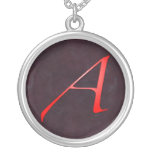 Scarlet Letter "A" Pendant Necklace necklaces