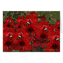 'Scarlet Lilies 1' cards