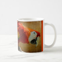 Scarlet Macaw Mug mugs