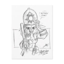 Scarlet_Police postcards by JollyJack Scarlet_Police postcards