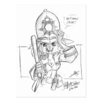 Scarlet_Police postcards