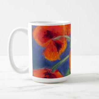 Scarlet Poppies Mug mug