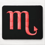Scarlet Scorpio mousepad