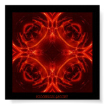 SCARLET STAR BURST posters