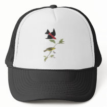 Scarlet Tanager - John James Audubon Mesh Hats