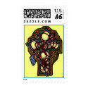 Scarlet Thread Cross postage by completelove Scarlet Thread Cross postage