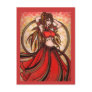 Scarley Belly Dancer Postcards