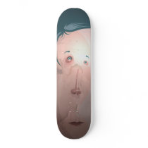 scarred skate deck