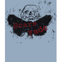 SCARS WILL FADE SKULL t-shirts
