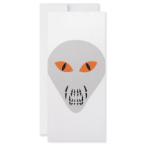 scary alien head rack cards by Tomaniac scary alien head rack cards