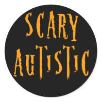 Scary Autistic Stickers