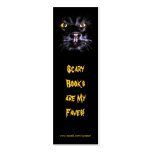 Scary Books bookmark business cards