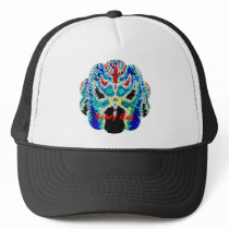 Scary Cat Mesh Hat