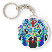 Scary Cat Key Chains