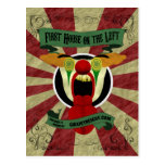 Scary Clown Postcard