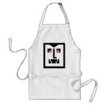 Scary Cyborg Vampire Bot Aprons