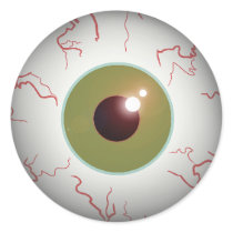 Scary Eye Ball Sticker