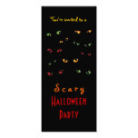 Scary Eyes Invitations