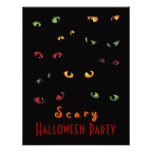 Scary Eyes Invitations