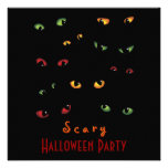 Scary Eyes Invitations