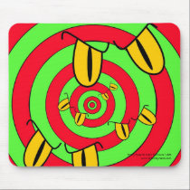 Scary Eyes Mousepad mousepads