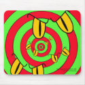 Scary Eyes Mousepad
