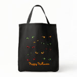 Scary Eyes Multi-Colored bags