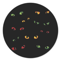 Scary Eyes Multi-Colored stickers by Sensato Scary Eyes Multi-Colored stickers
