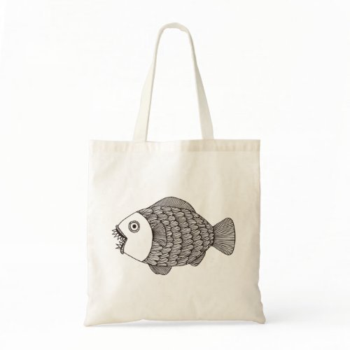 Scary Fish Bags bag