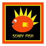 Scary Fish Poster posters