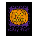 Scary Fruit Halloween Poster posters by RandomGames Scary Fruit Halloween Poster posters