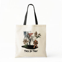 Scary Goblins Creatures Ogre Halloween Tote Bag by SmilinEyesTreasures Scary Goblins Creatures Ogre Halloween Tote Bag