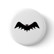 Scary Halloween Bat buttons by Tomaniac Scary Halloween Bat buttons