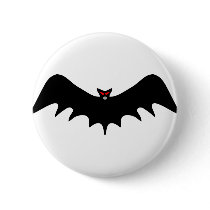 Scary Halloween Bat buttons by Tomaniac Scary Halloween Bat buttons