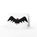 Scary Halloween Bat cards
