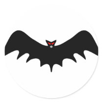 Scary Halloween Bat stickers by Tomaniac Scary Halloween Bat stickers