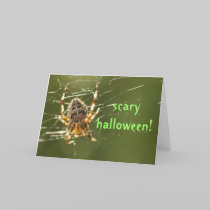 scary halloween cards