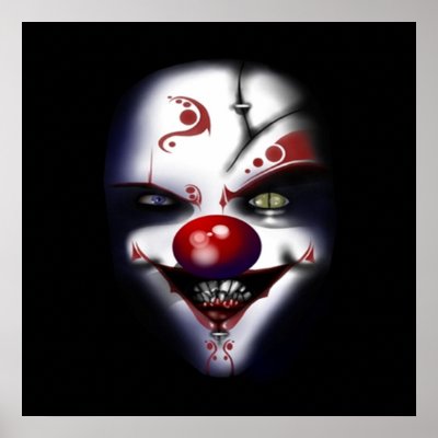spooky clown