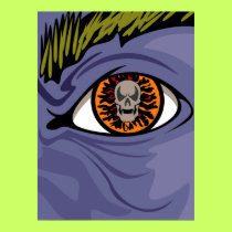 Scary Halloween poster posters by holiday_tshirts Scary Halloween poster posters