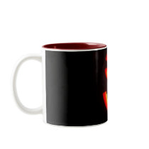 scary halloween pumpkin mug by Awesumpunk scary halloween pumpkin mug