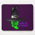 Scary Halloween Witch mousepads by AHalloweenTrail Scary Halloween Witch mousepads
