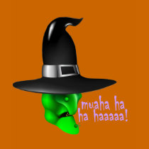 Scary Halloween Witch t-shirts